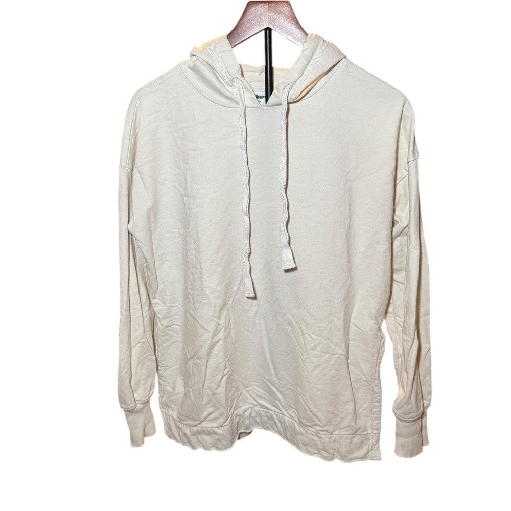 Aerie Oversized Pullover Cream Hoodie | Sz X-Small | EUC